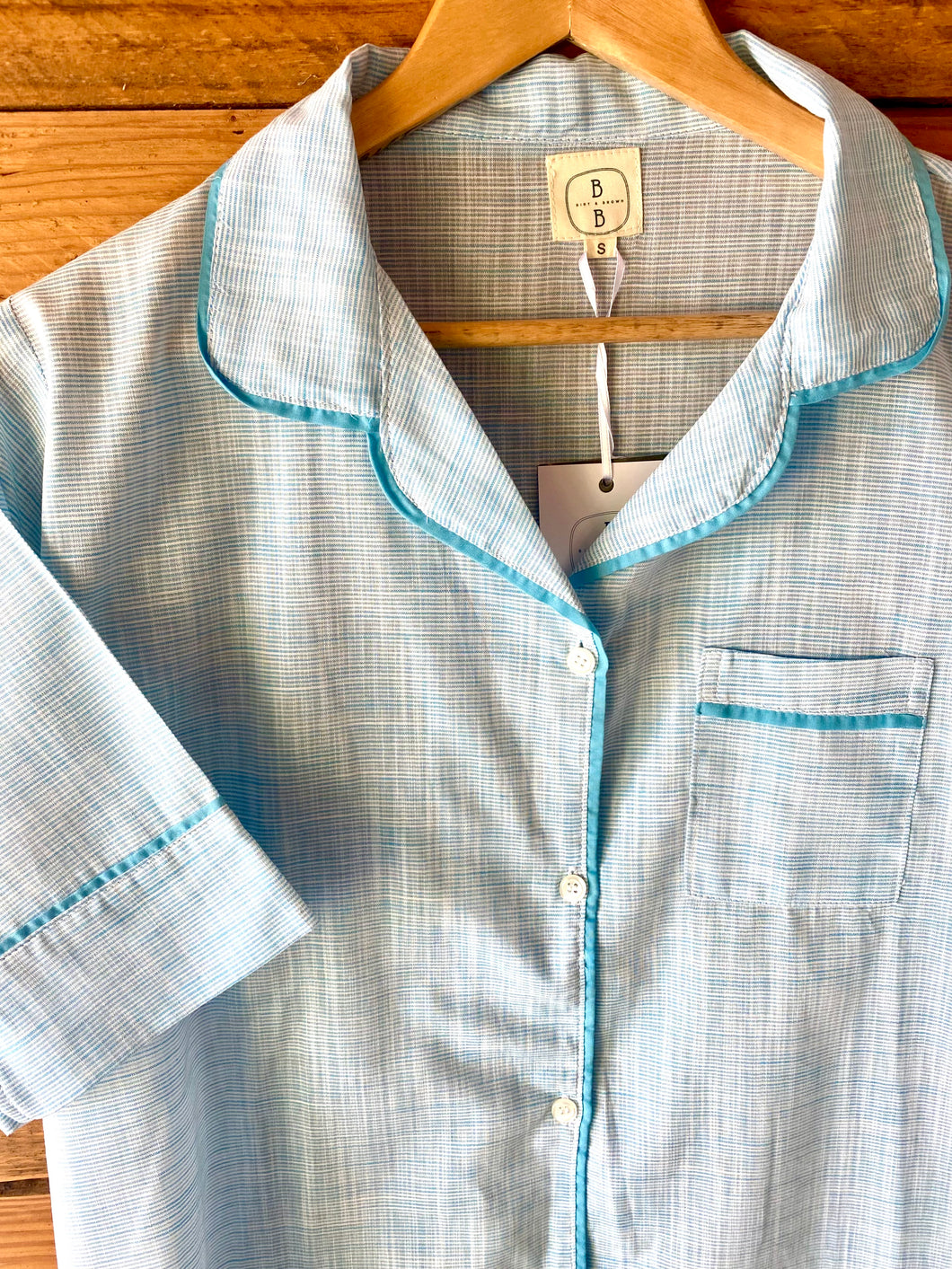 Turquoise Short Sleeve Set