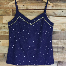 Load image into Gallery viewer, Navy &amp; Gold Star Cami Set
