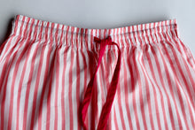 Load image into Gallery viewer, Pink &amp; White Striped Pyjama Set
