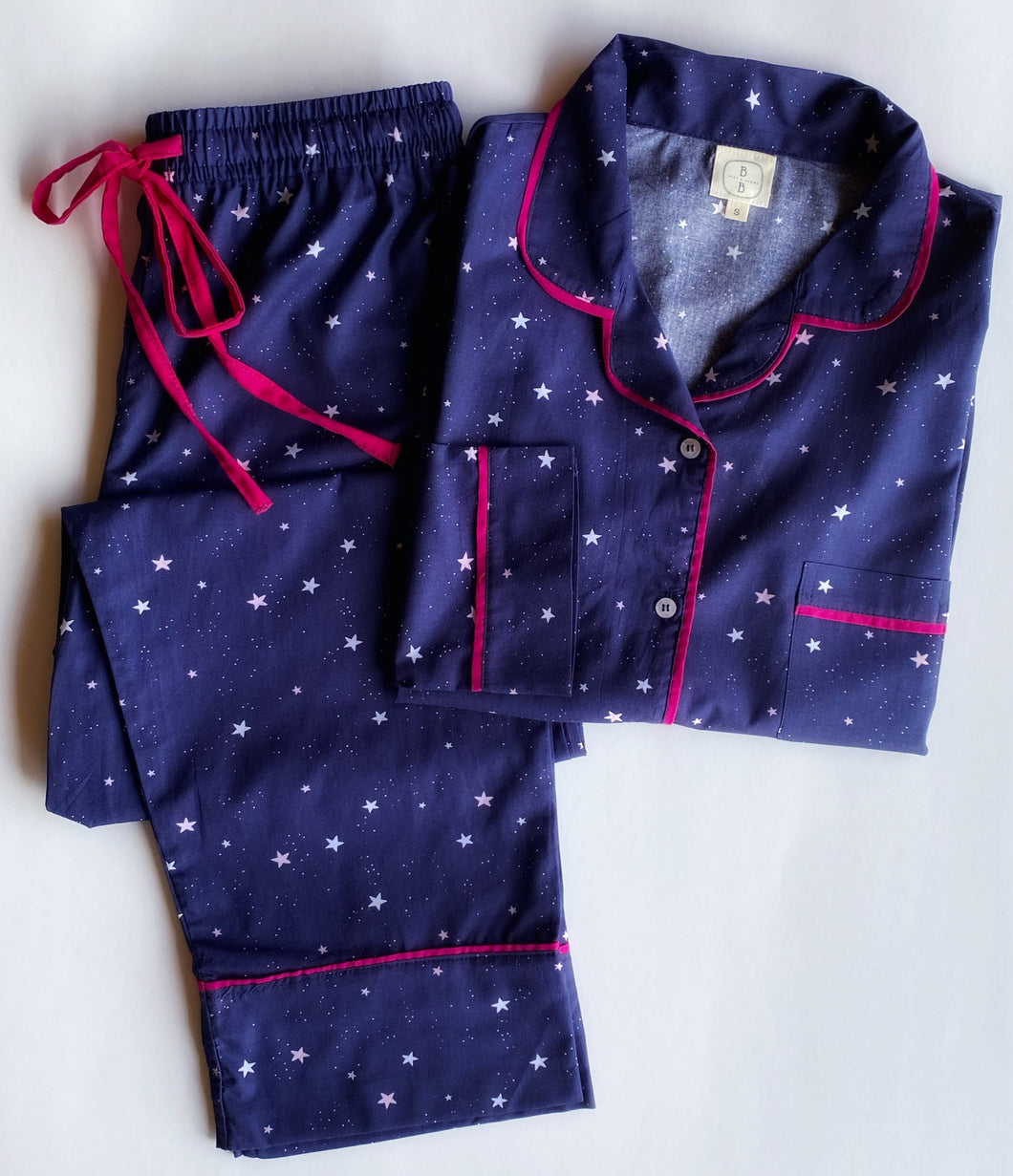 Star & Fuchsia Pyjama Sets