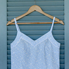 Load image into Gallery viewer, Blue &amp; White Cami Set

